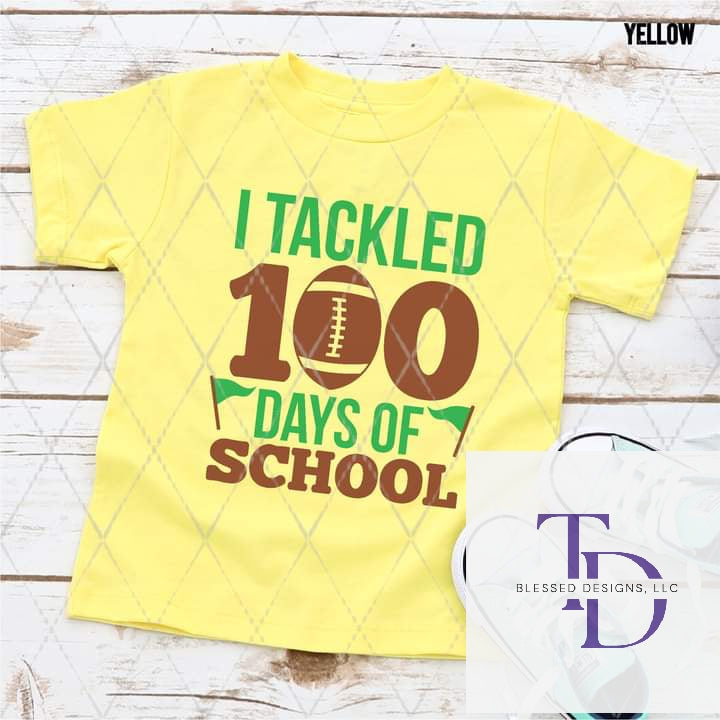 I tackled 100 days of school (Youth)