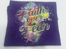 Load image into Gallery viewer, Faith Over Fear Color Splash
