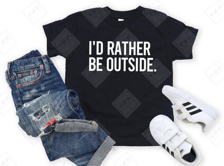 I'd Rather Be Outside (Youth)